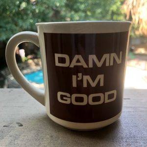 Double sided vintage 80’s coffee mug